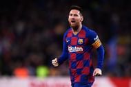 Messi scored a hat-trick in the game